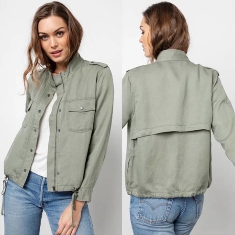 Rails Collins Military Green Utility Jacket